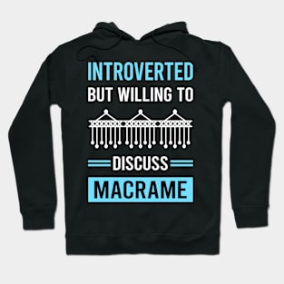 Introverted Macrame Hoodie